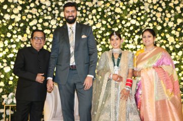 Celebs at Jayasudha Kapoor Elder Son Nihar Wedding Reception